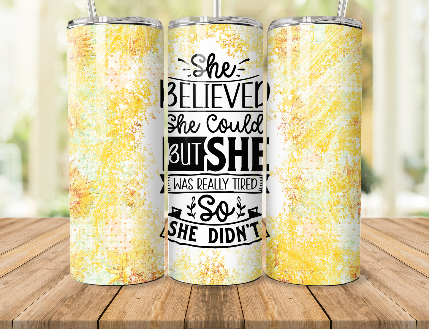 20oz skinny tumbler - Funny