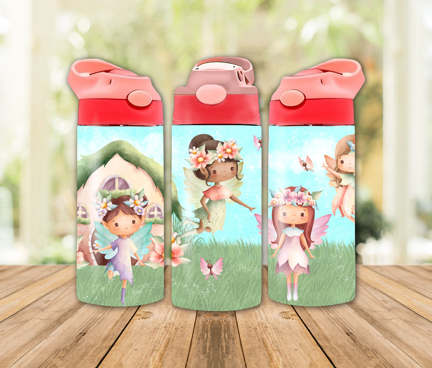 Childrens 12oz Insulated Flip Top Drinkbottle