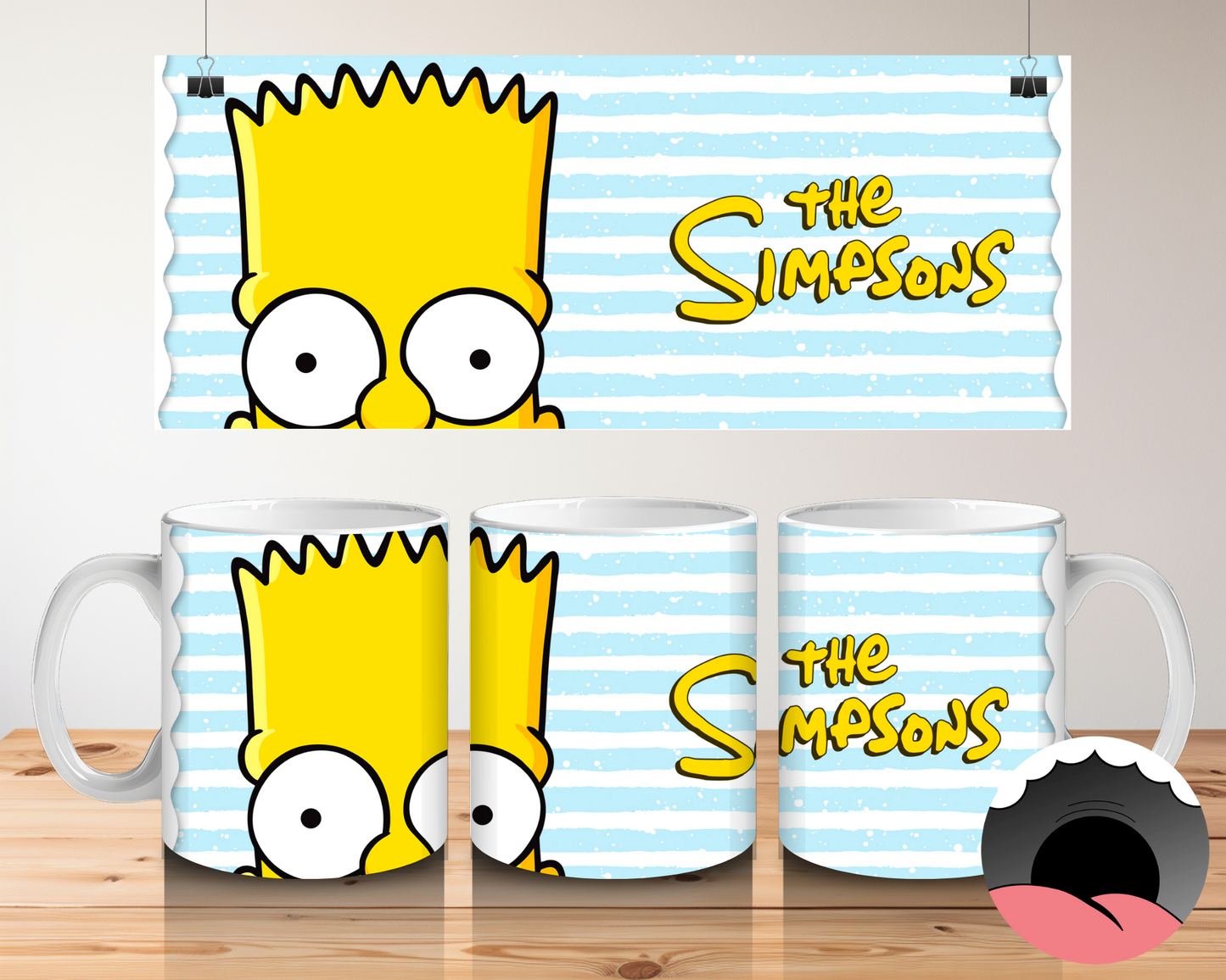 Cartoon Mouth Mugs