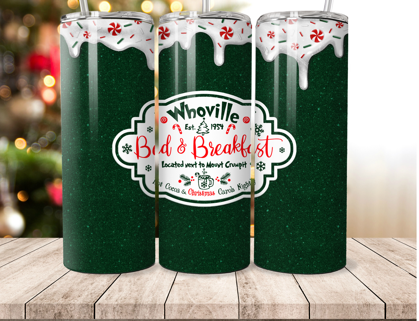 20oz Grinch Tumbler
