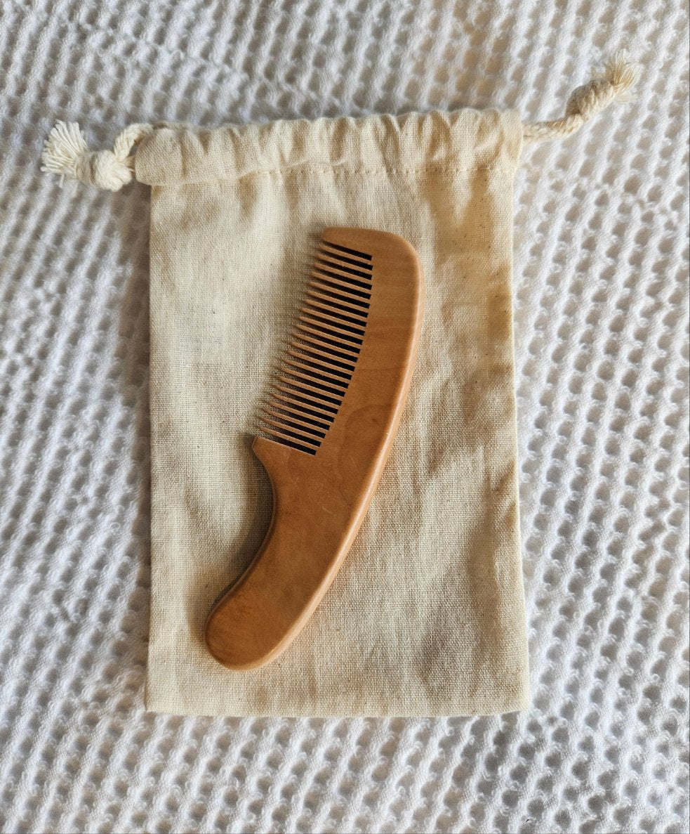 Wooden Baby brush & comb set