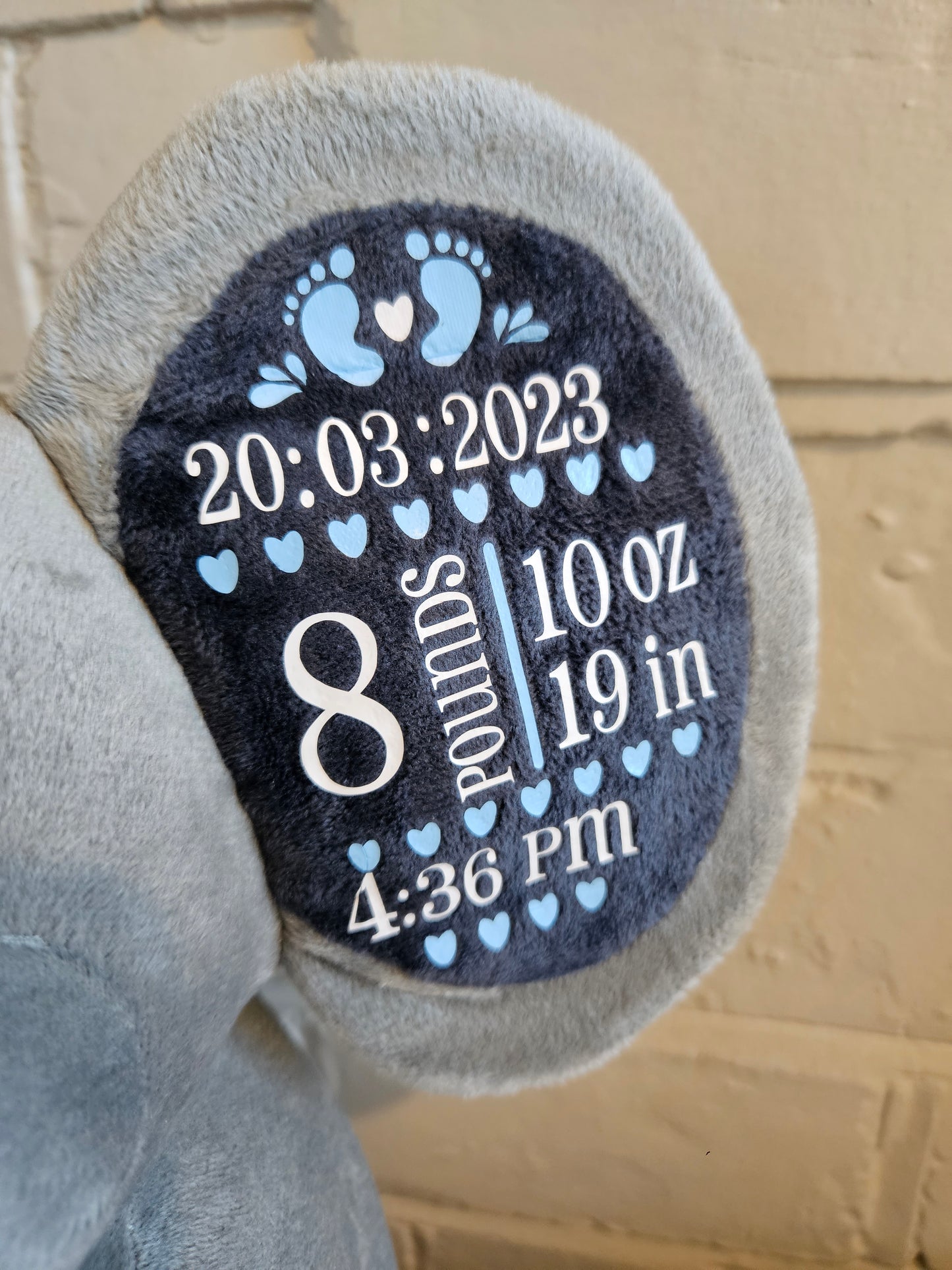 Personalised Birth Elephant