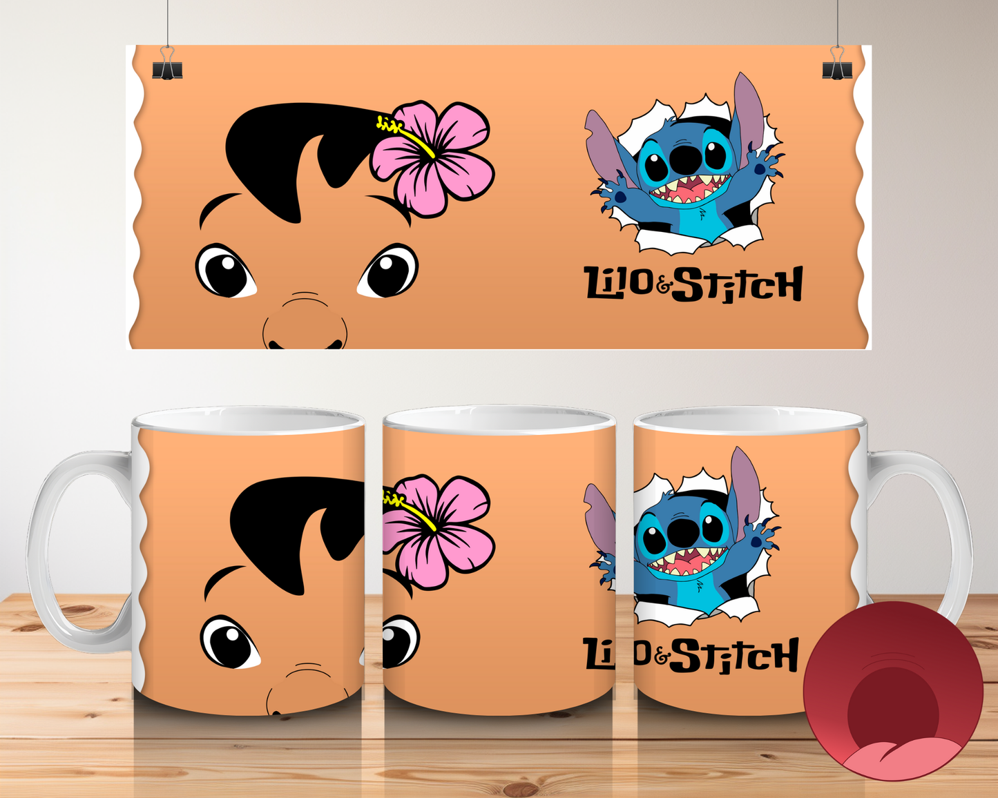 Cartoon Mouth Mugs
