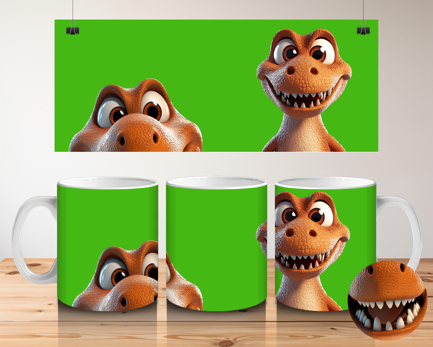 Cartoon Mouth Mugs