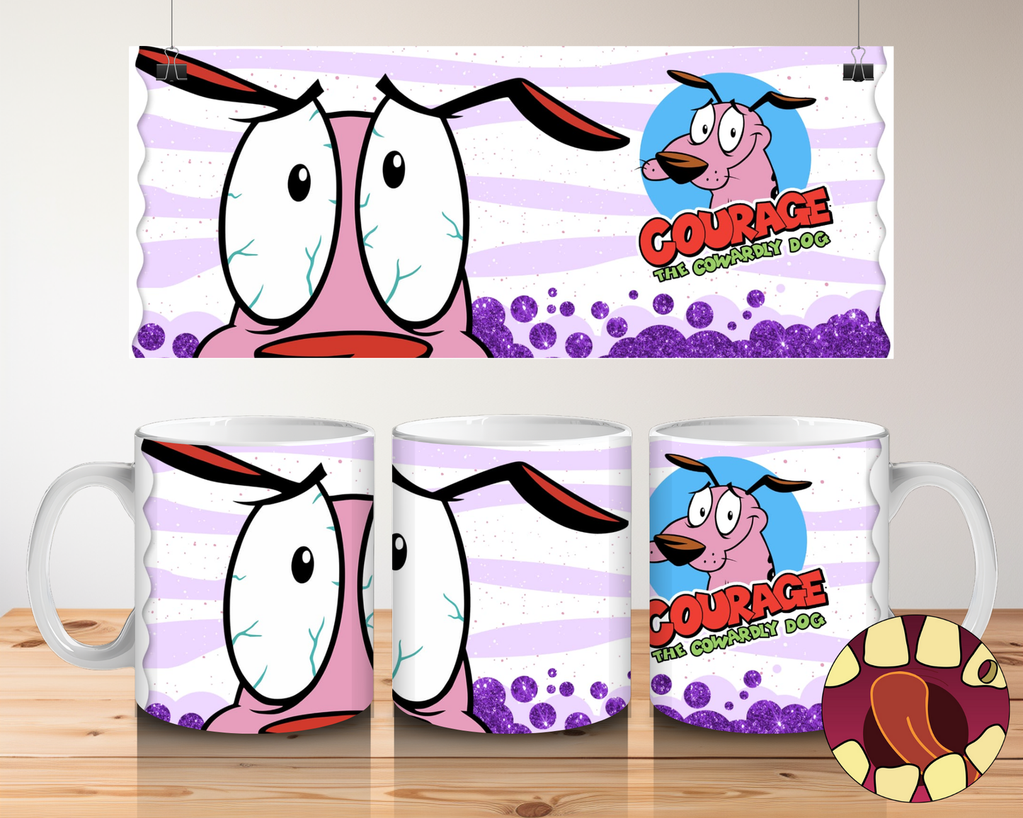 Cartoon Mouth Mugs
