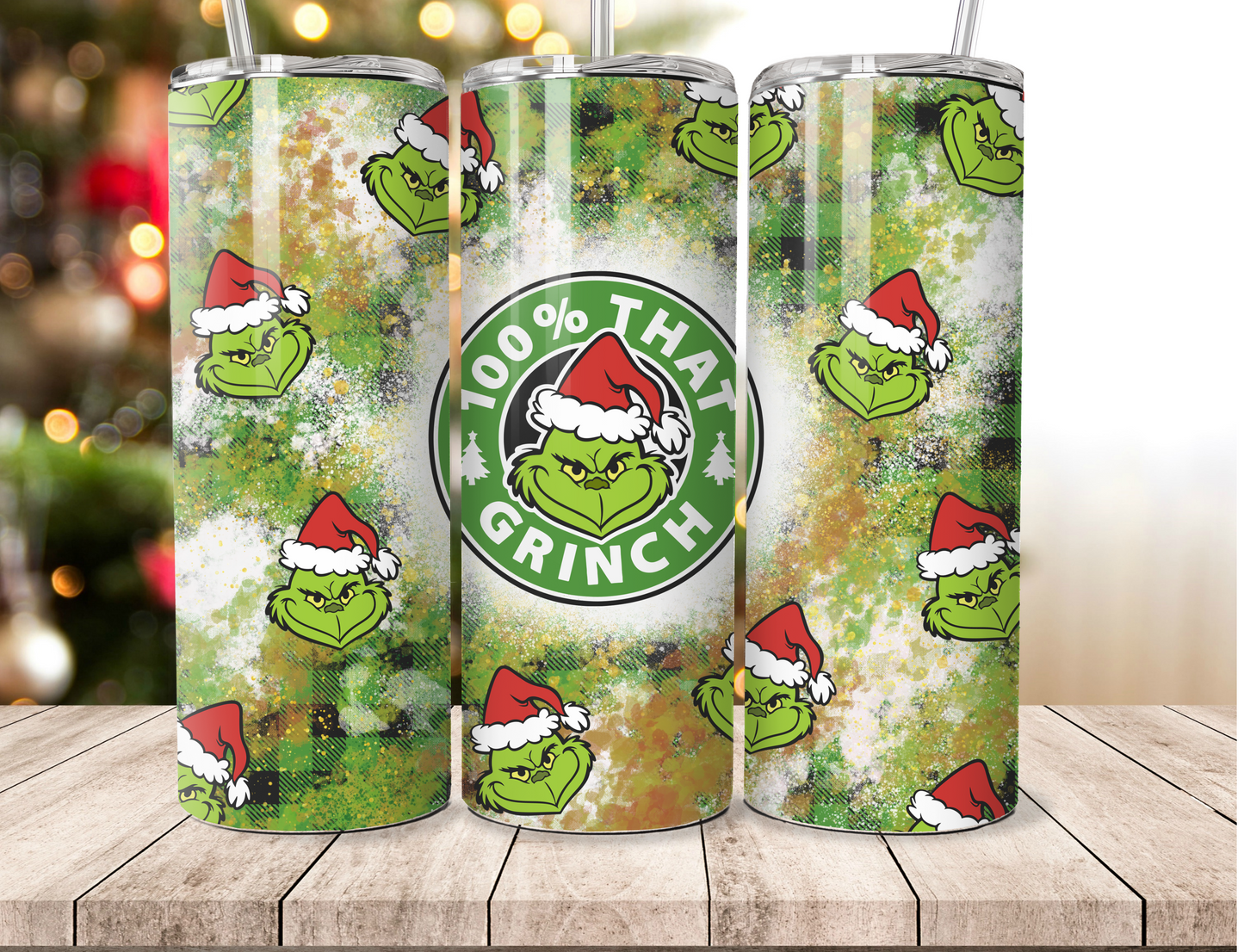 20oz Grinch Tumbler