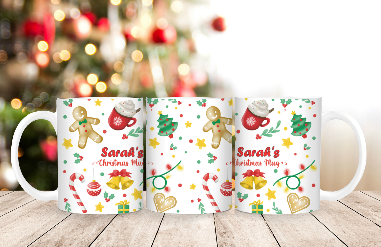 Personalised Christmas Mugs - 2023