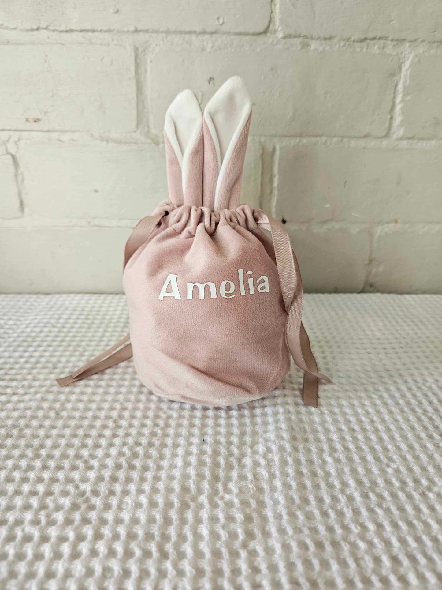 Personalised Easter bunny bags