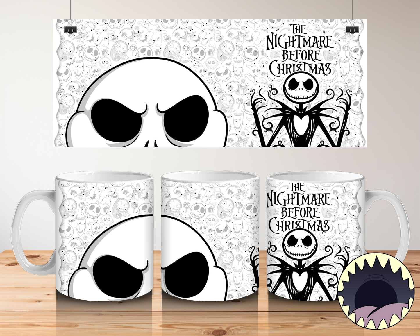 Cartoon Mouth Mugs