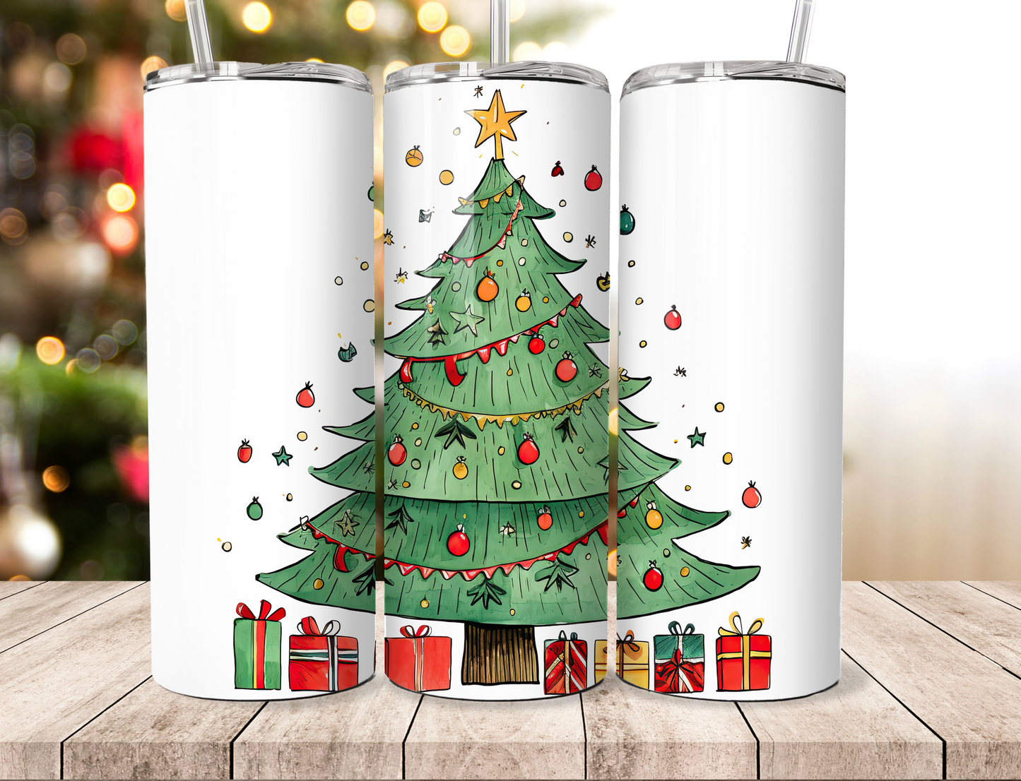 20oz Christmas tumblers