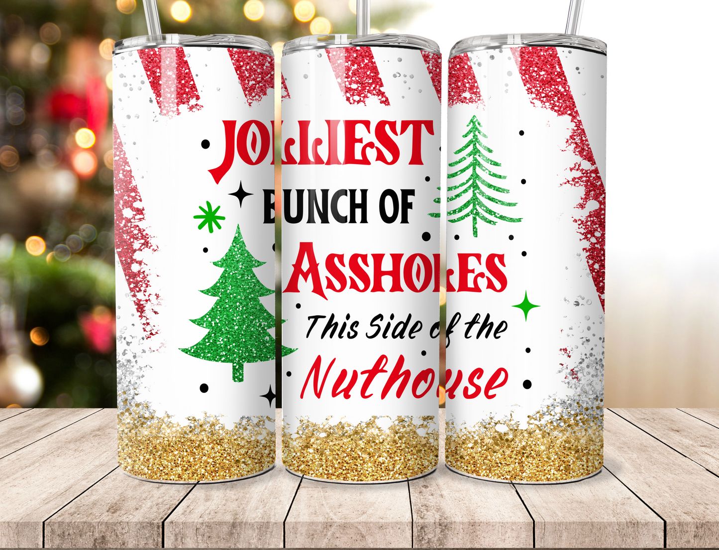 20oz Funny Christmas Tumblers