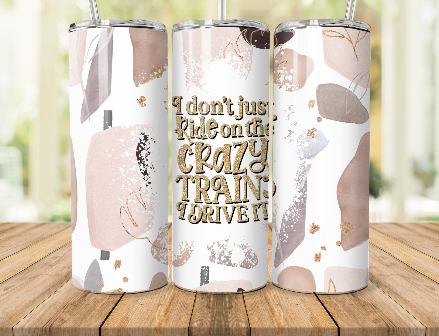 20oz skinny tumbler - Funny