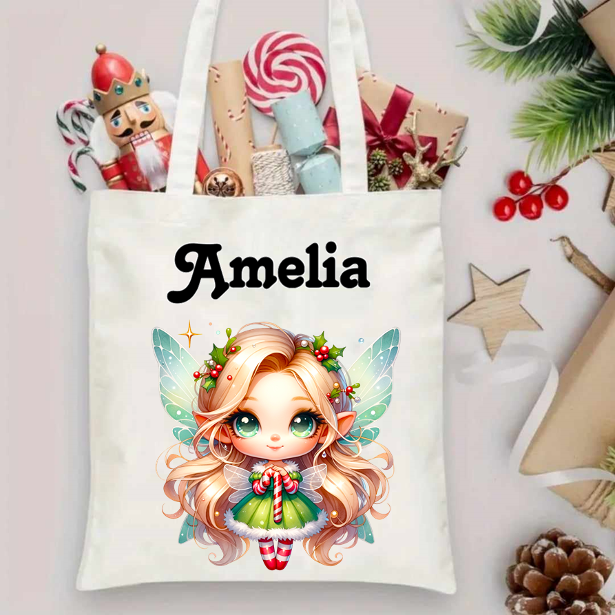 Personalised Christmas tote bags (2024)