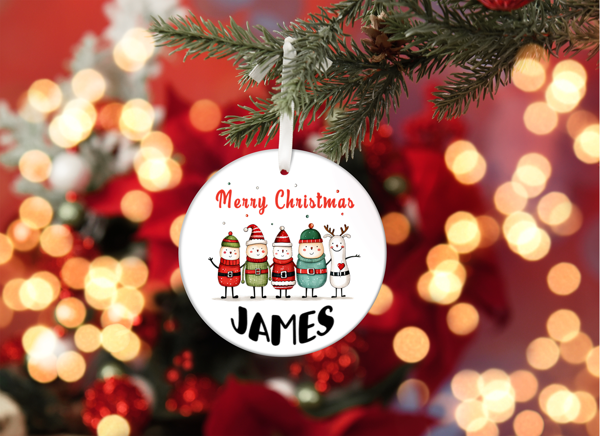 Personalised Ceramic Ornament - 2023