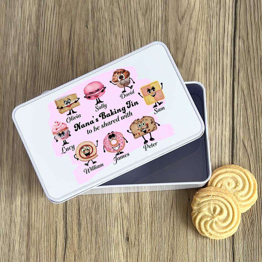Personalised Baking Tin