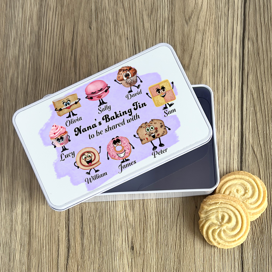 Personalised Baking Tin