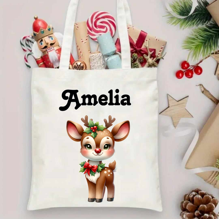 Personalised Christmas tote bags (2024)