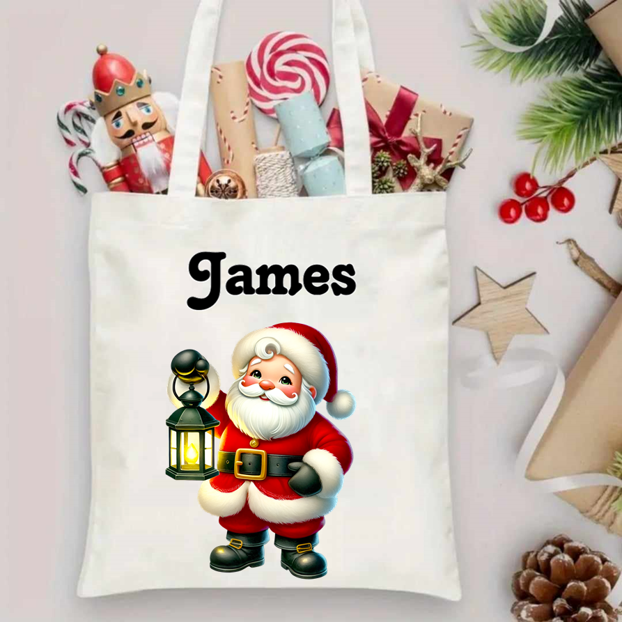 Personalised Christmas tote bags (2024)