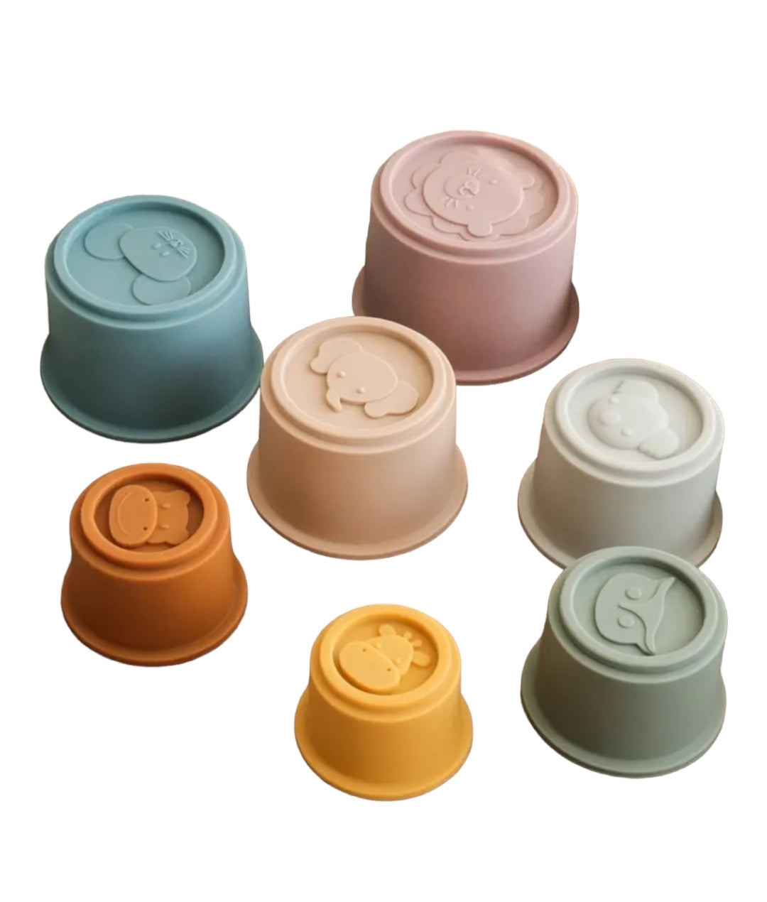 Silicone Stacking Cups