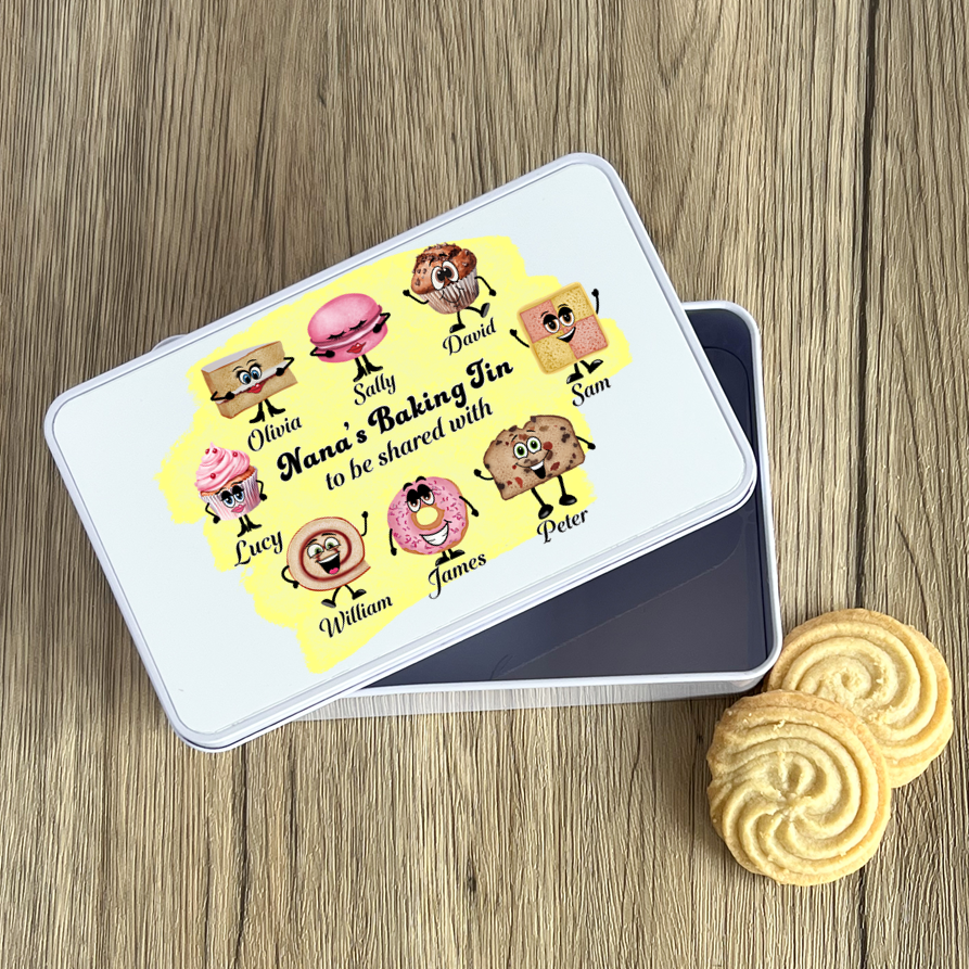 Personalised Baking Tin