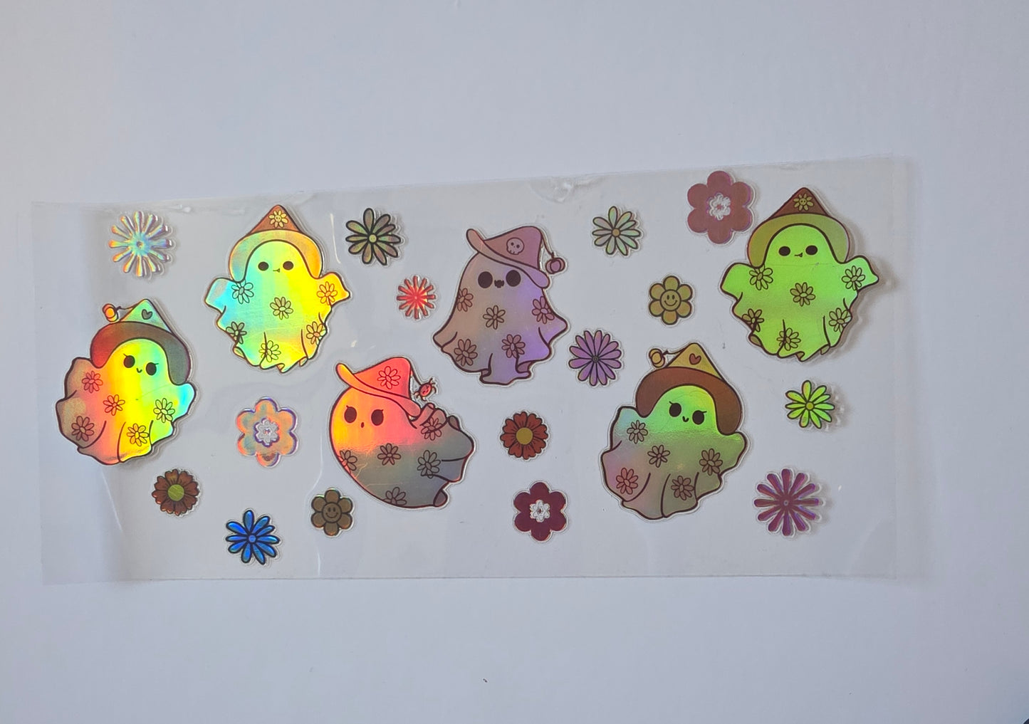 16oz UV DTF holographic wraps