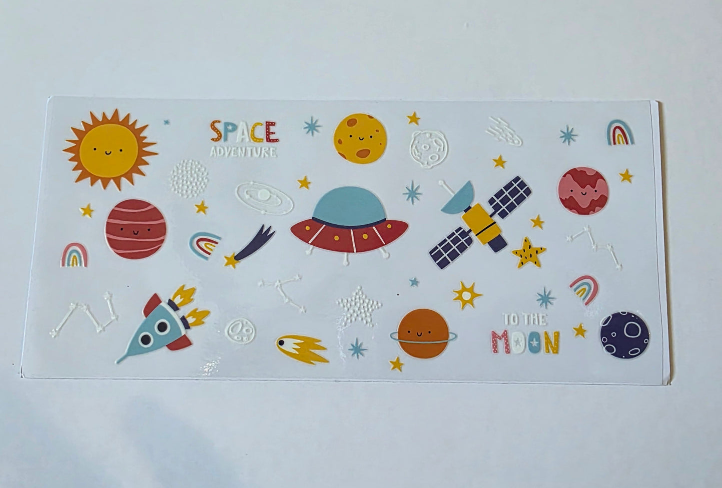 Space 16oz UV DTF Wraps