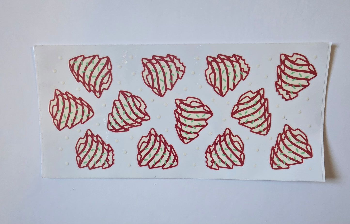 Christmas 16oz UV DTF wraps