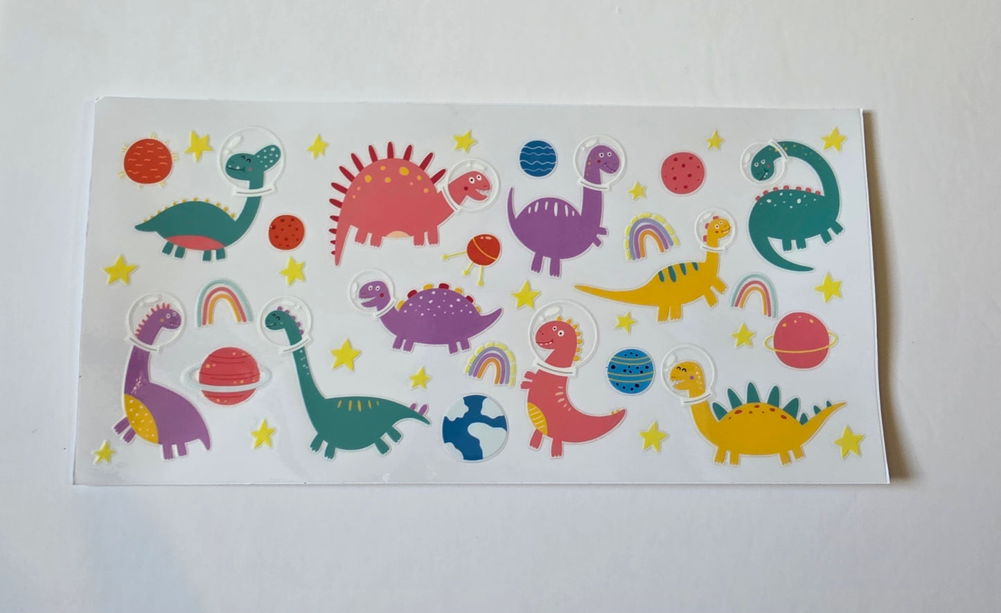 Dinosaur UV DTF Wraps
