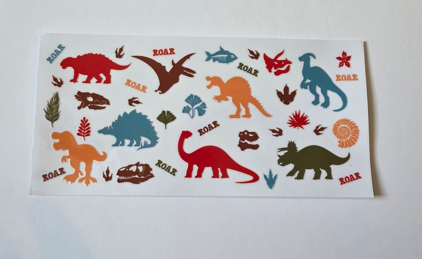 Dinosaur UV DTF Wraps