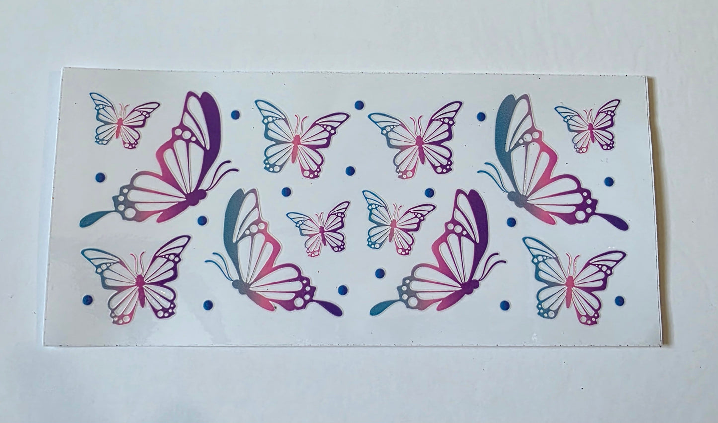 Butterfly UV DTF Wraps