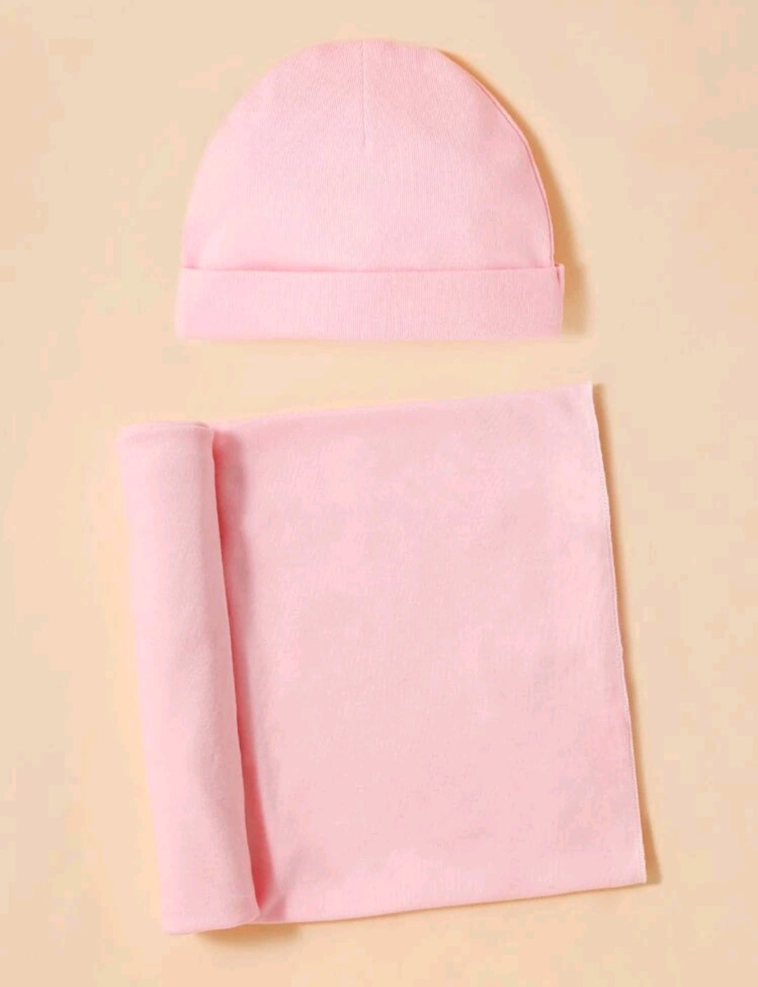 Swaddle blanket and Hat