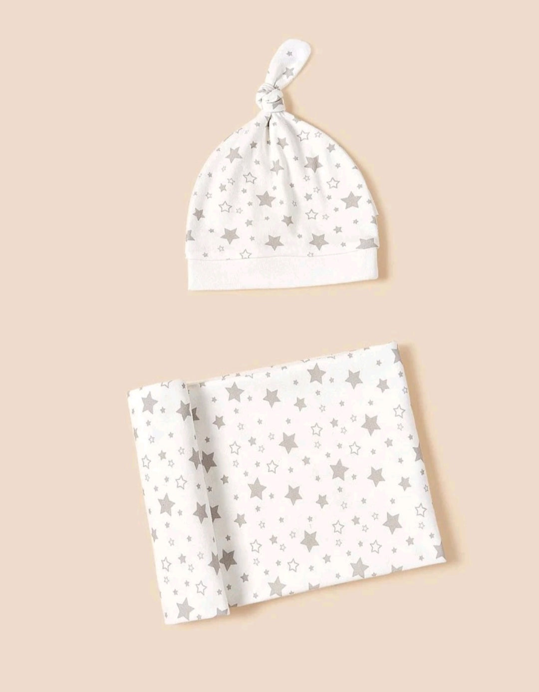 Swaddle blanket and Hat