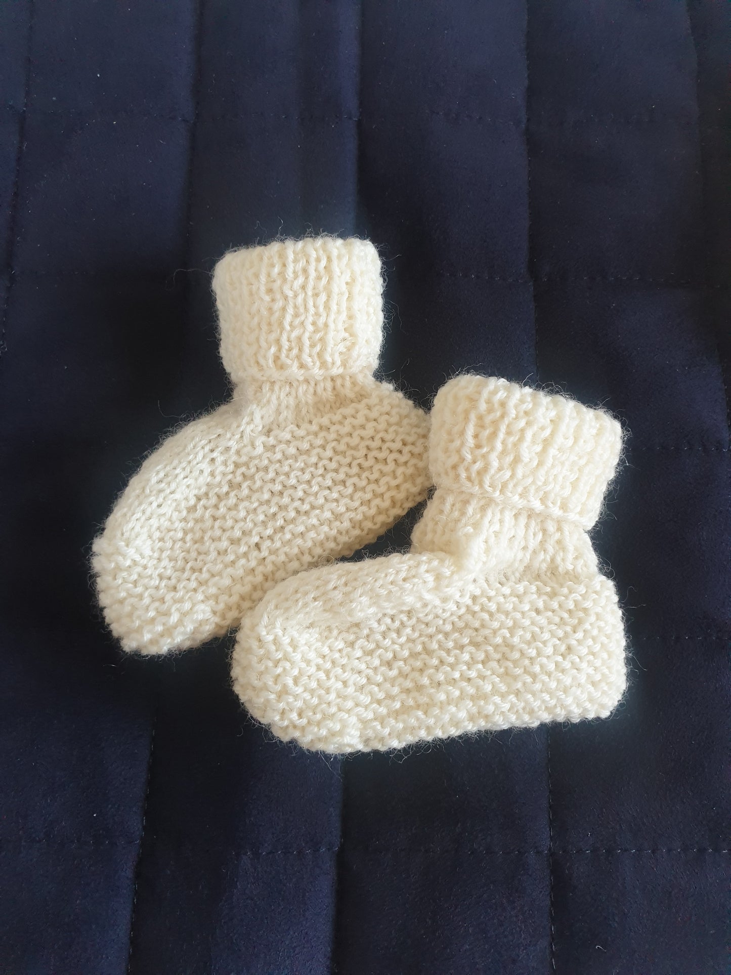 Merino hat and bootie set
