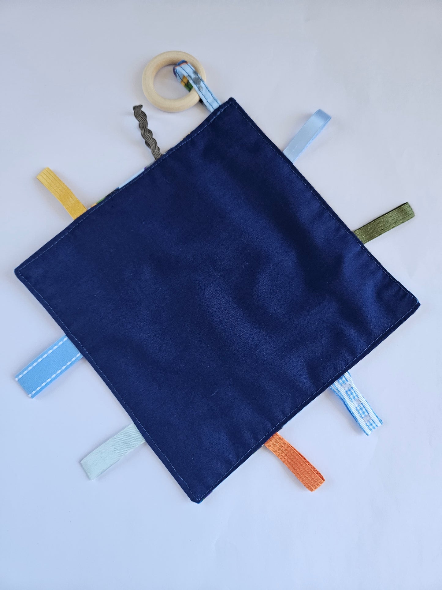 Crinkle square baby toy