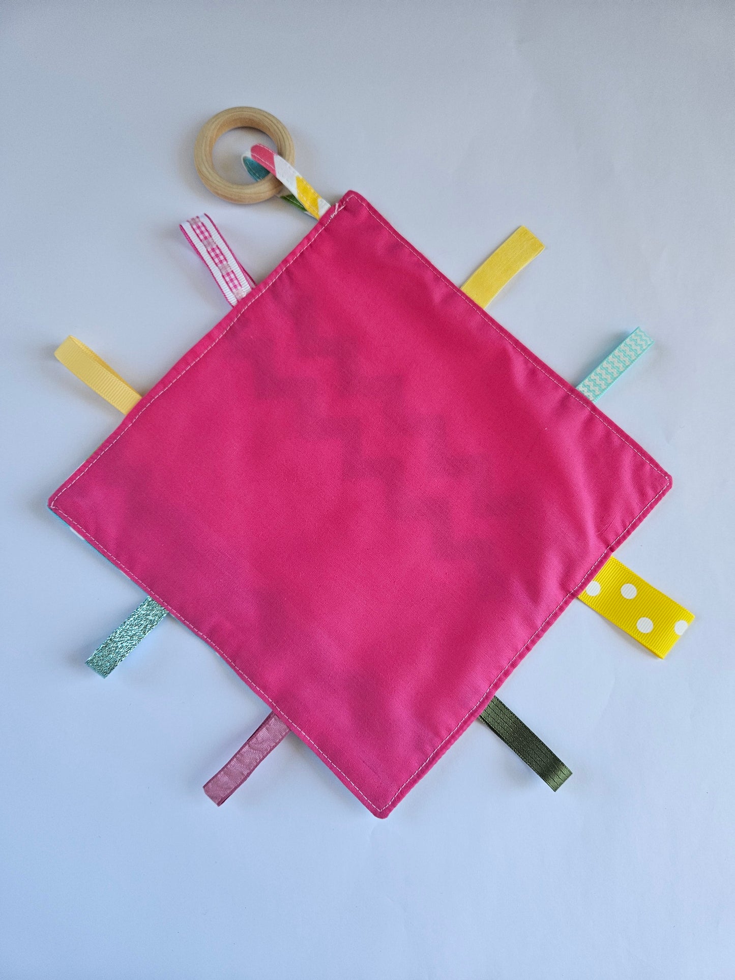 Crinkle square baby toy