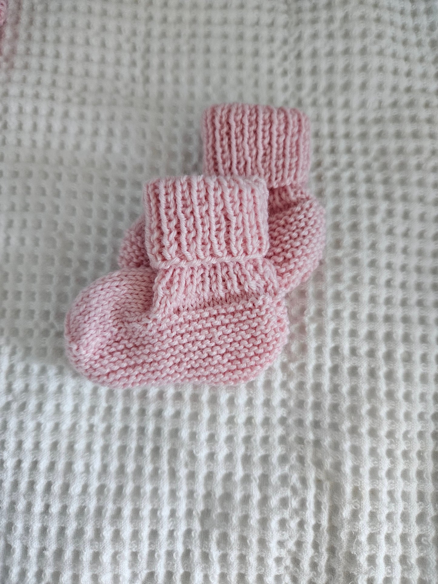 Merino hat and bootie set