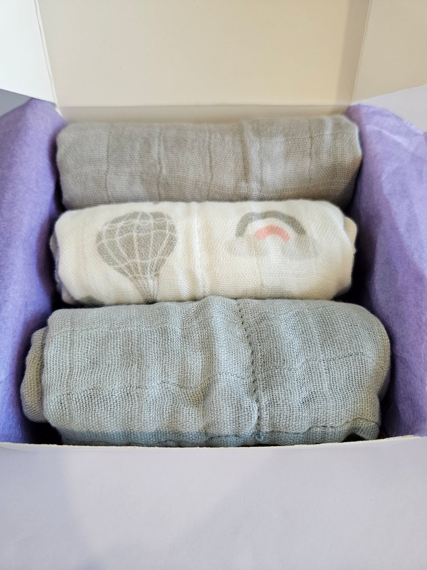 Muslin facecloths - 3pk