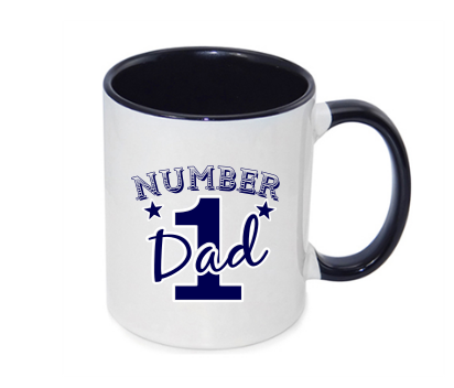 Number 1 Dad Mug