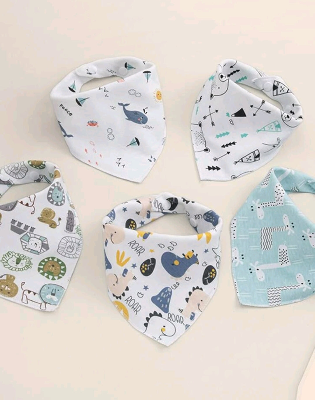 Bandana bib set