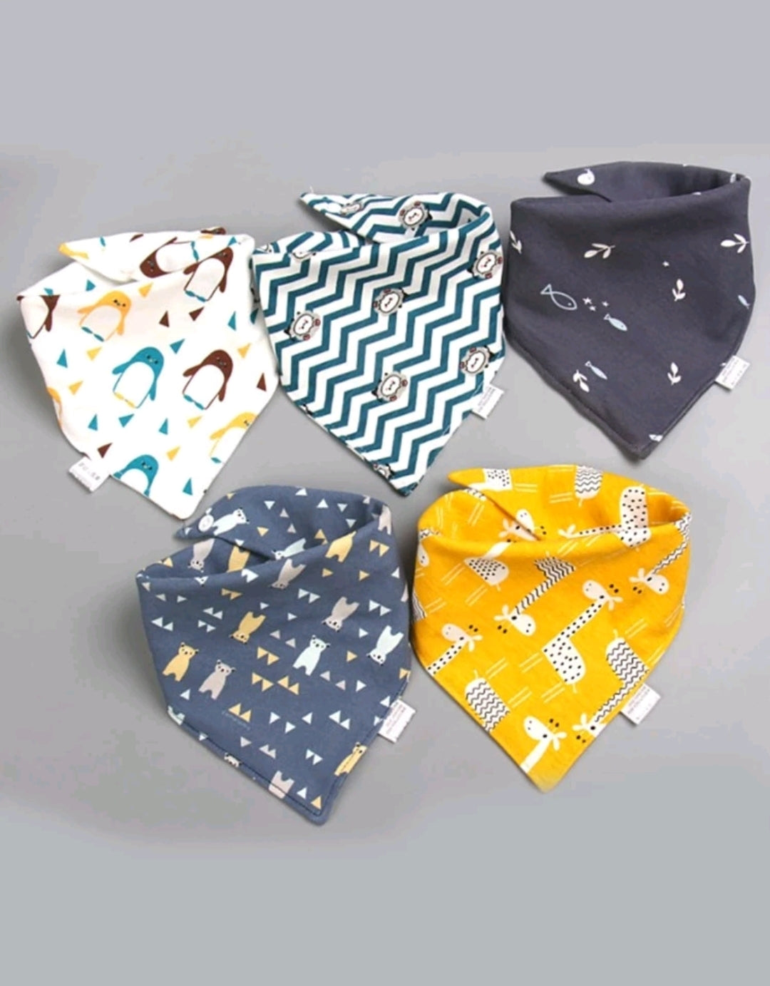 Bandana bib set