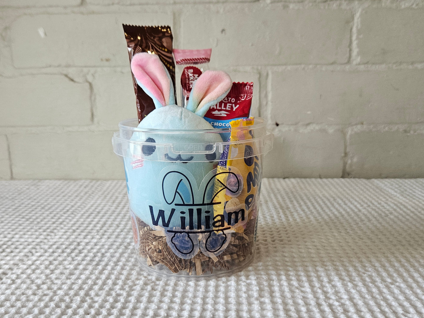 Easter goodie buckets