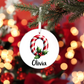 Candy Cane Monogram Personalised Mugs, Ornaments and Bags