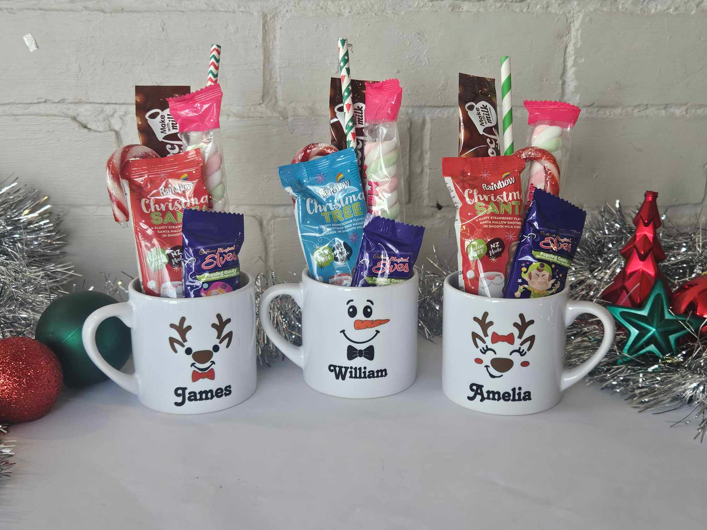 Personalised Hot Chocolate mugs