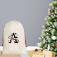 Monogram Santa sacks