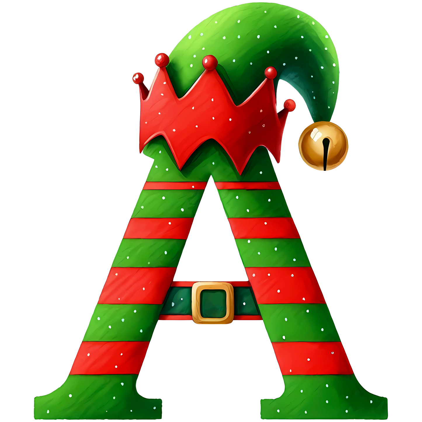 Elf Monogram Personalised Mugs, Ornaments and Bags