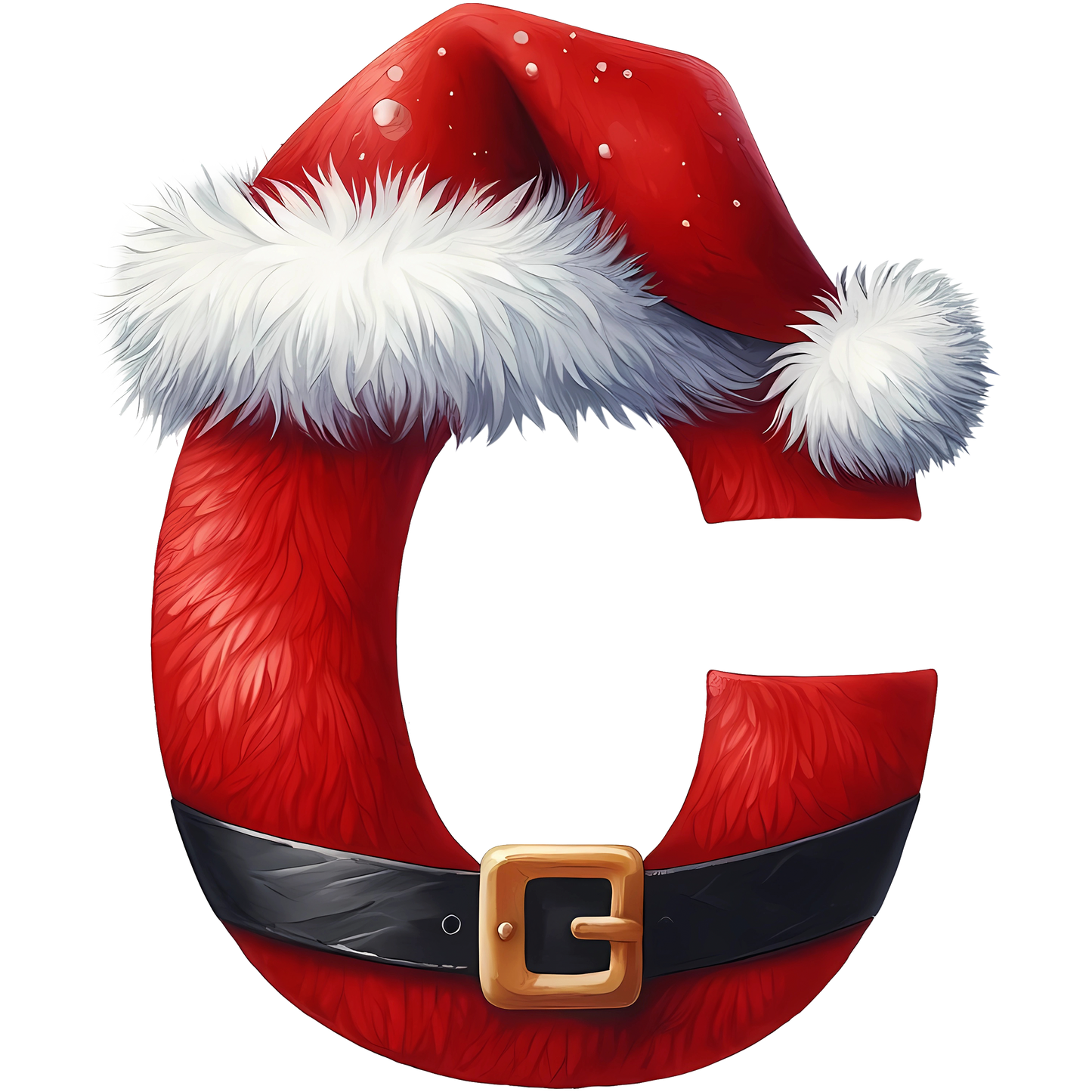 Santa Monogram Personalised Mugs, Ornaments and Bags