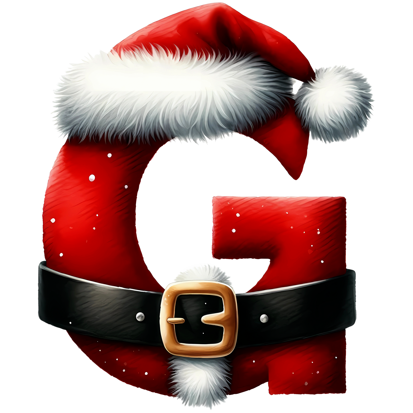 Santa Monogram Personalised Mugs, Ornaments and Bags