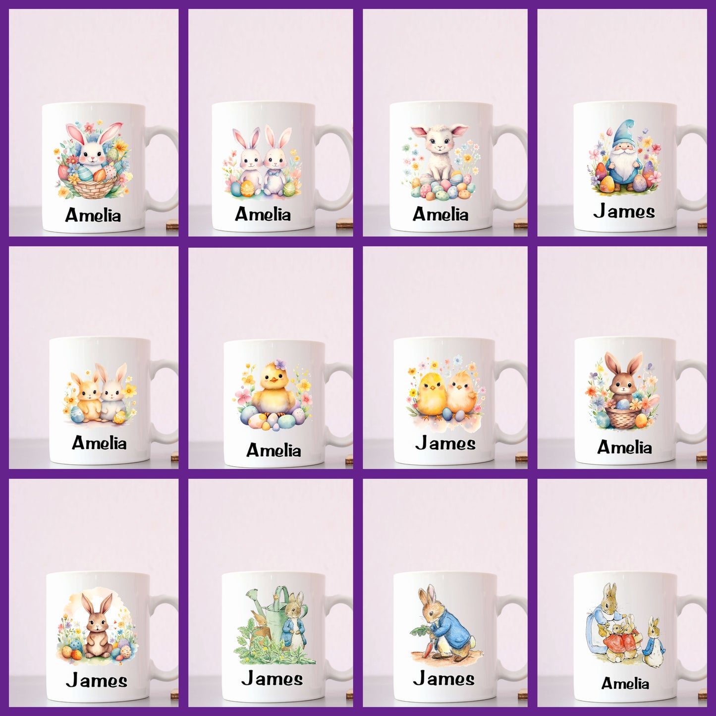 Personalised Easter Mugs