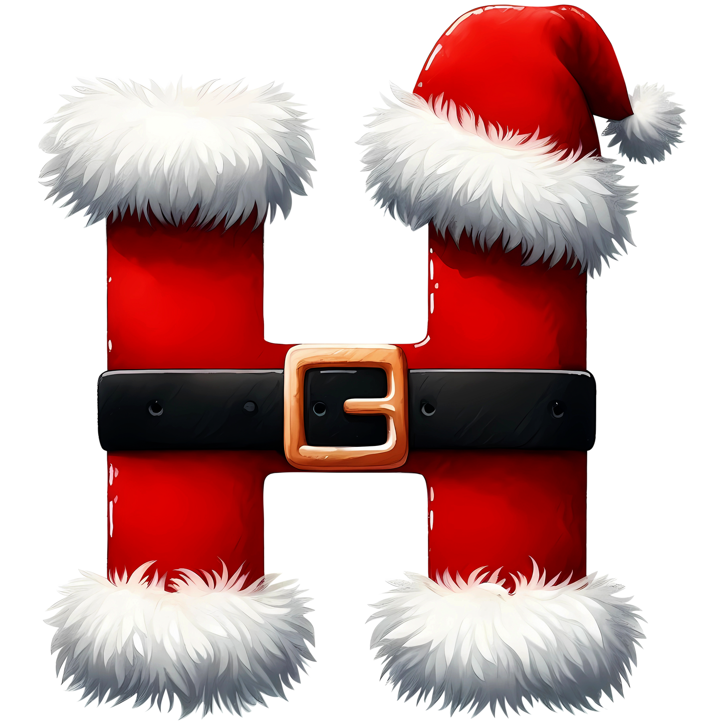 Santa Monogram Personalised Mugs, Ornaments and Bags