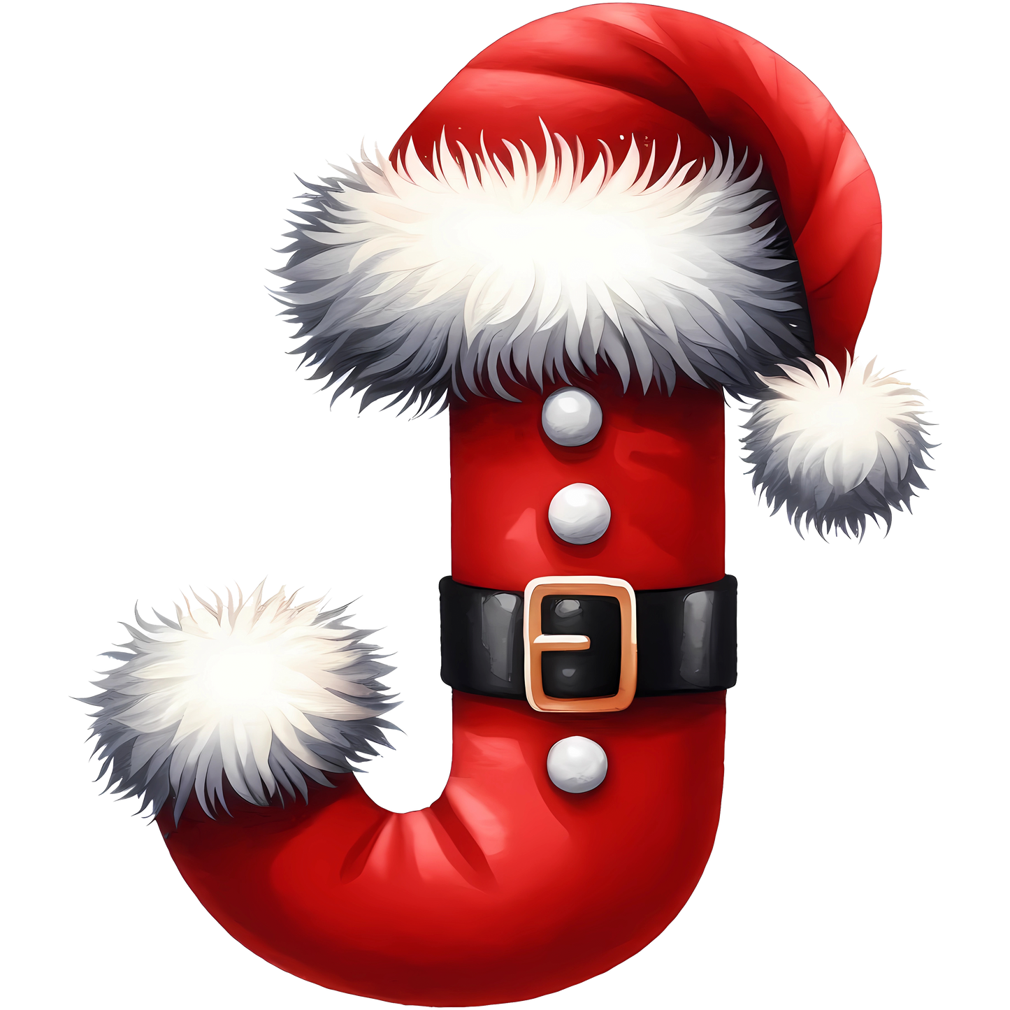 Santa Monogram Personalised Mugs, Ornaments and Bags